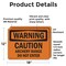Signmission Caution Archery Range Do Not Enter OSHA Warning Sign, Vinyl Decal, 18in W x 12in L, 2PK OS-2PACK-WS-D-1218-L-11999 - alternate 4